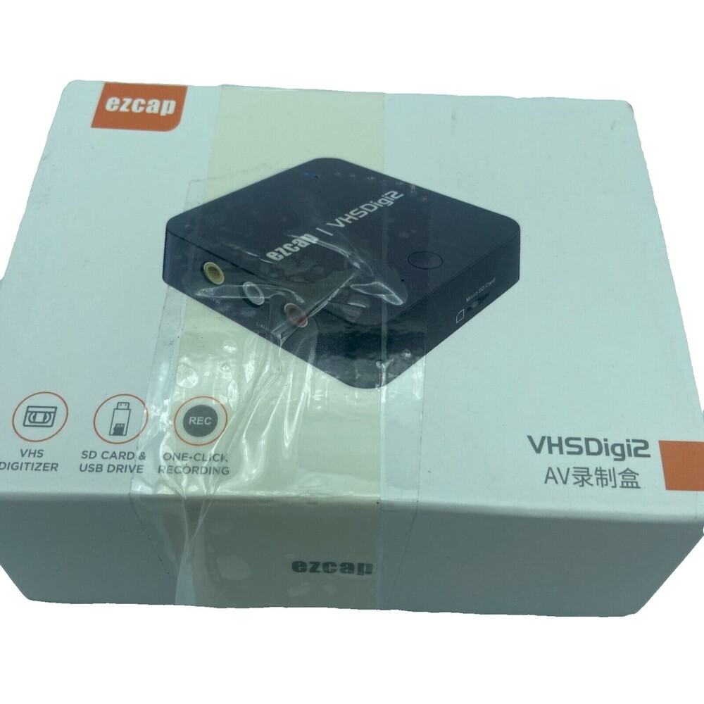 Ezcap181 AV Video Recorder Analog Video to Digital Conversion vhsdigi2